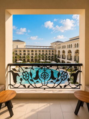 Premium Room, Balcony, Pool View | Property grounds - Lancaster Palace Tamuda Bay (Marina Smir)