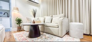 Living area - Furnished Studio in Al-Aqiq (Riyadh)