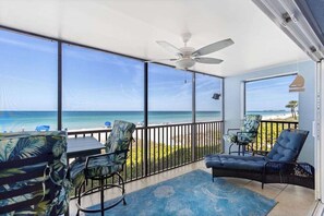Interior - Luxury Gulf-front condo with beach access, heated pool, sunset views, & balcony (Bradenton Beach)