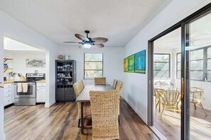 Dining - Newly-Renovated, Dog-Friendly Home w Private Heated Pool & Streaming Services (Anna Maria)