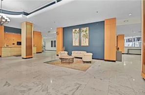 Lobby - Ocean Air Clearwater N404: beachfront condo on North Clearwater Beach with pool (Clearwater)