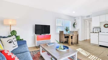 TV, stereo, offices