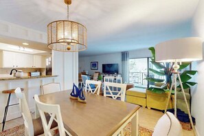 Interior - Gulf-front condo with Gulf view, beach access, pool, tennis, & balcony (Holmes Beach)