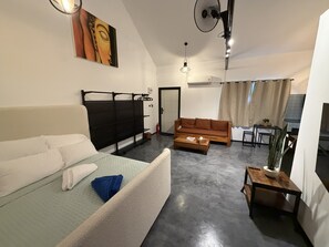 Deluxe Studio Suite, Patio | Living area - Blue Privacy Resort (Koh Samui)
