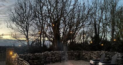 The Shepherds Hut Galway is down a quiet country lane just 15 mins from Galway.