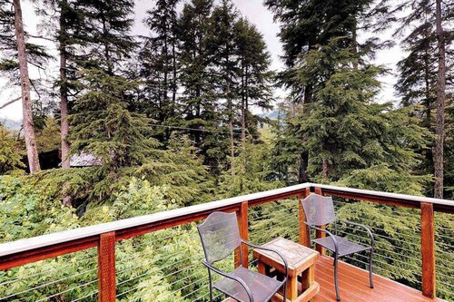 Christina Cabin | Tucked A-Frame | Hot Tub