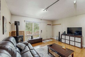 Fernseher, Kamin