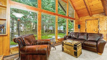 TV, fireplace, DVD player