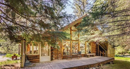 Alpine Meadows Log Cabin | Timber | Wood Stove