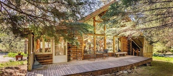 Alpine Meadows Log Cabin | Timber | Wood Stove