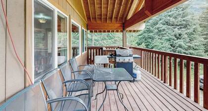 Jewel Chalet | Quiet Mine Road | Covered Deck