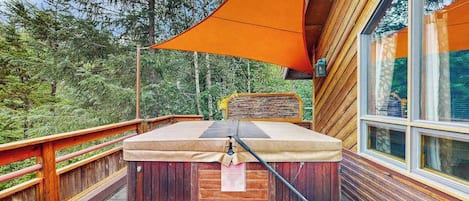 Bain à remous extérieur
