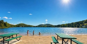 Tæt på stranden