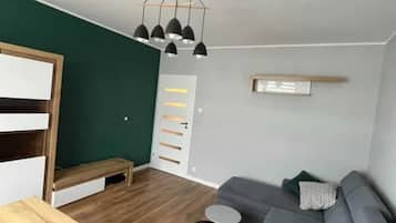 Classic-Apartment, Stadtblick | Wohnbereich
