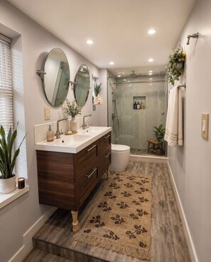Bathroom - Cozy 1-bedroom studio in welcoming North Miami Beach with AC (North Miami Beach)