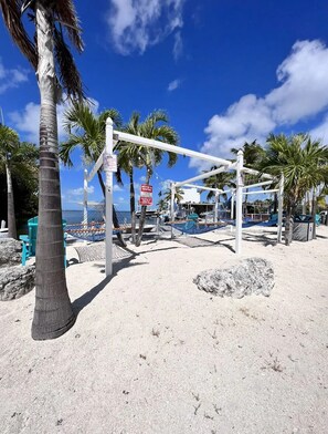 Beach - waterfront property, bring your boat and keep it in he water your entire stay. (Key Largo)