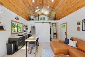 Living area - Luxury Cabin 1.5 hours from Dallas (Athens)