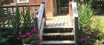 2-bedroom cabin right outside of Starkville with AC for relaxing stays