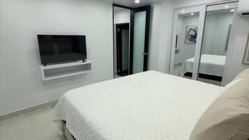 1 Schlafzimmer, Bügeleisen/Bügelbrett, kostenloses WLAN, Bettwäsche