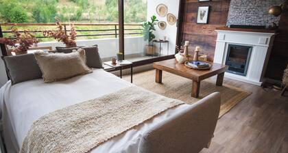 Private Terrace with Wellness Studio & Fireplace