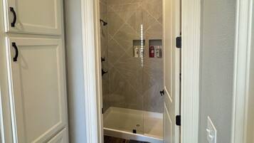 Towels, soap, toilet paper