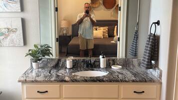 Towels, soap, toilet paper