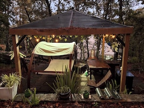 Outdoor dining - Casita Maggie de GEstores (Huasca De Ocampo)