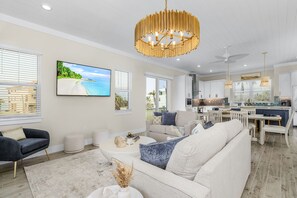 TV - The Veranda | Beach Views | 2-Min Walk (Fort Myers Beach)