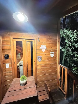 Outdoor dining - Casita Anna de GEstores (Huasca De O campo)