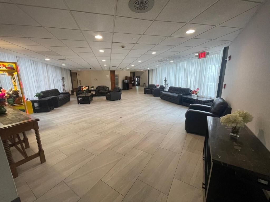 Lobby sitting area