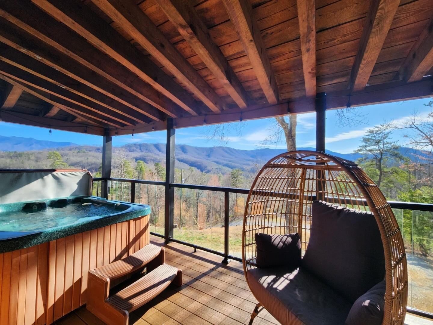 獨棟房屋, 多張床 (Z - Above the Clouds) | 室外 Spa 池