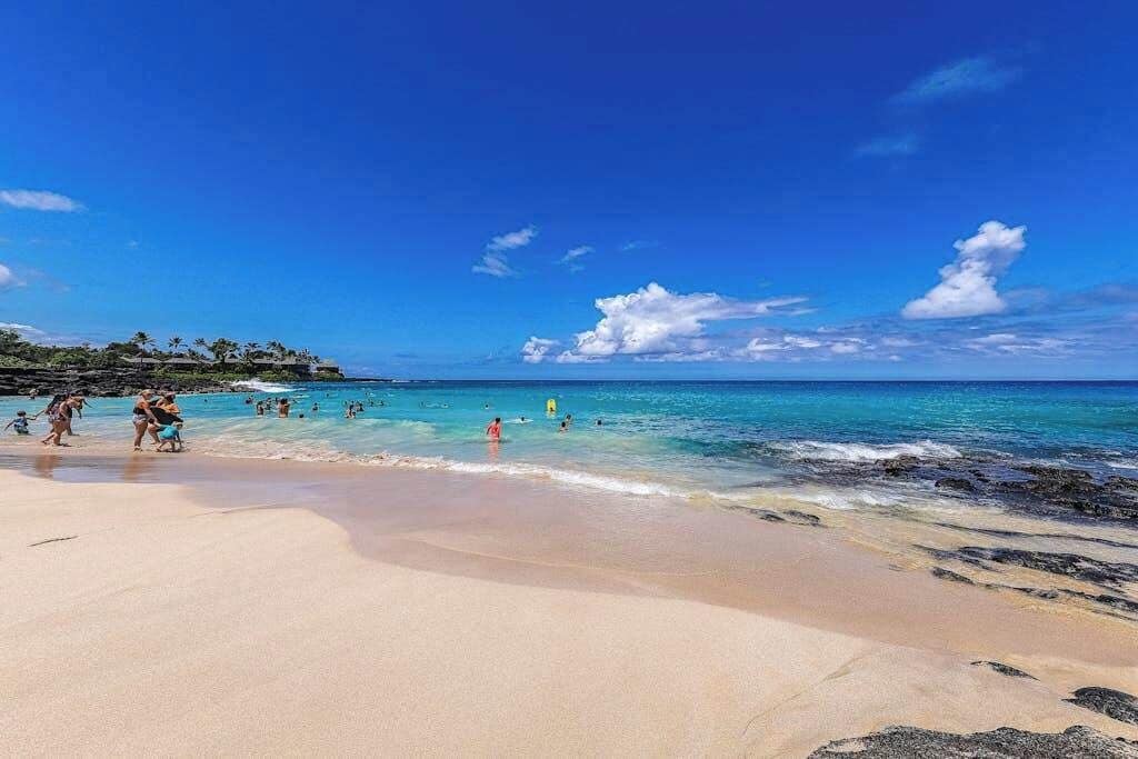 On the beach