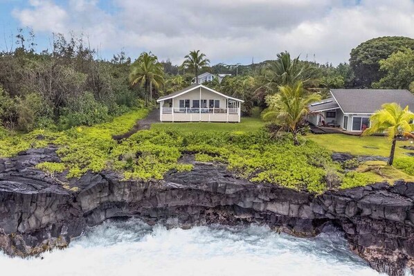 Exterior - Wake to Sunrises at a Poipu Oceanfront Cliff Oasis (Keaau)
