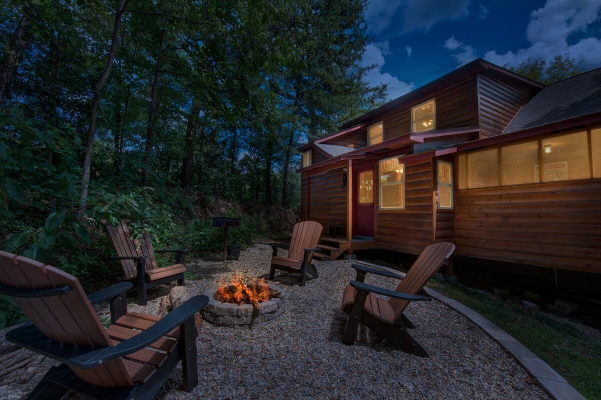 Casa, várias camas (Z - Bear Crossing) | Terraço/pátio