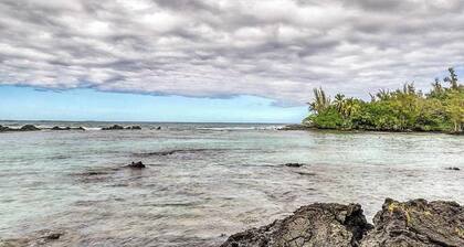 Mid-Century Hilo Condo Near the Ocean with Lanai & Shared Pool