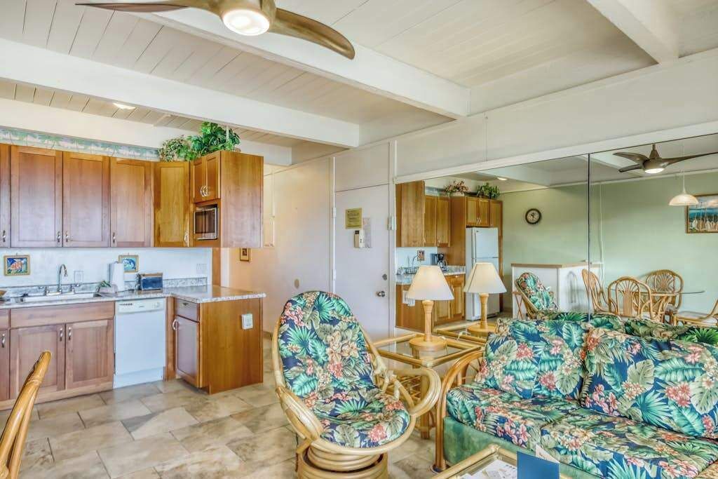 TV, DVD player, offices