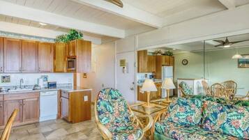 TV, DVD player, offices