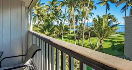Oceanfront Wavecrest C316 Condo at Kaunakakai Town | Pool, Tennis, Laundry, WIFI