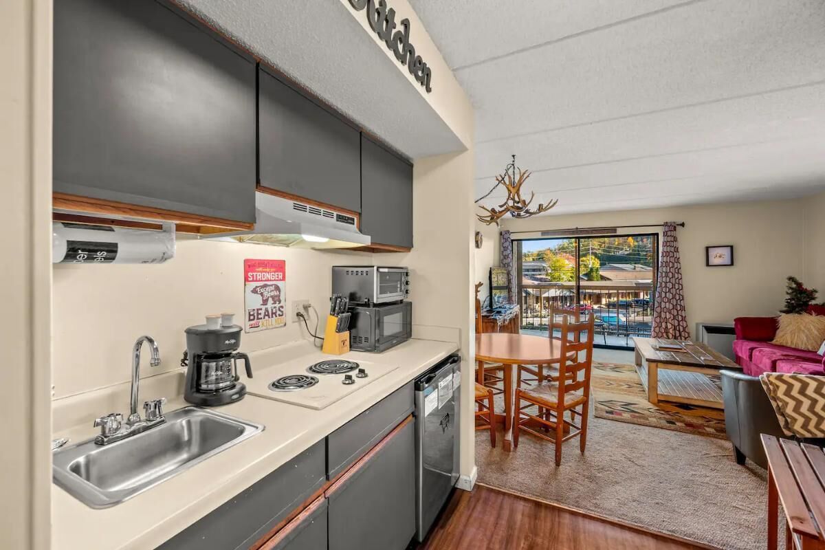 Apartment, 1 Doppelbett und Schlafsofa (Heart of Gatlinburg) | Eigene Küche