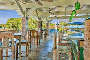 Outdoor dining - Ocean-View Poipu Condo with Club Access, Pool, Hot Tub & AC (Koloa)