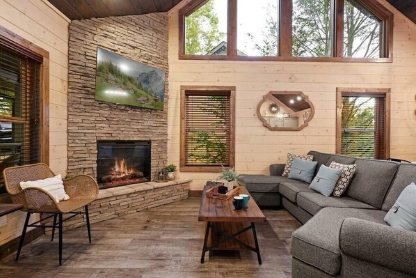 Ferienhaus, Mehrere Betten (Hillside Haven) | Innenbereich