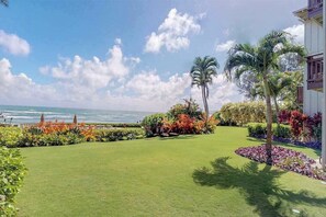 Property grounds - Oceanfront Kapaa Condo with Private Lanai, Amazing Views & Pool (Kapaa)
