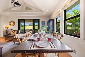 Dining - Hot Tub & Pool Days in a Luxe Poipu Retreat (Koloa)