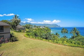 Property grounds - Oceanfront Princeville Condo with Loft, WiFi, Pool & Hot Tub (Princeville)