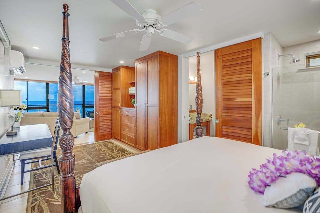 Desk, iron/ironing board, travel crib, WiFi