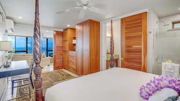 Desk, iron/ironing board, travel crib, WiFi