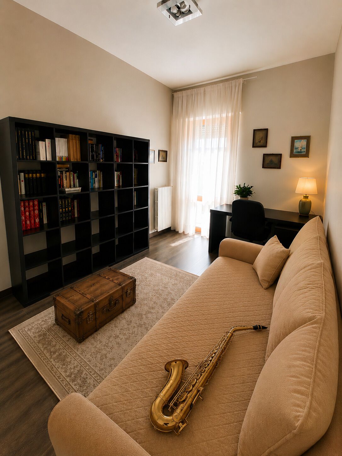 Deluxe appartement, balkon | Een strijkplank/strijkijzer, gratis wifi, beddengoed