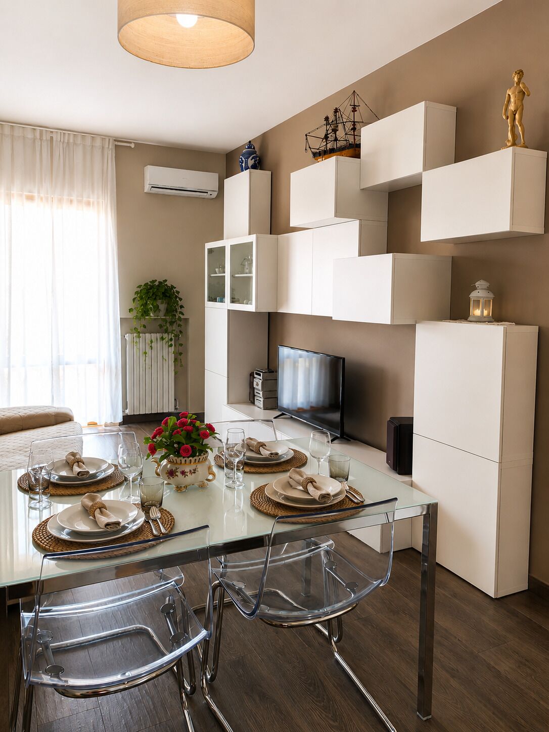 Deluxe Apartment, Balcony | Living area