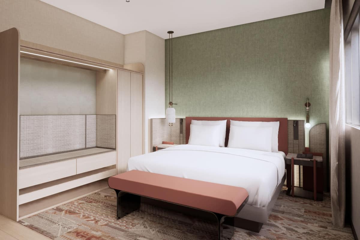 In-room safe, blackout drapes, cribs (free), WiFi (free)