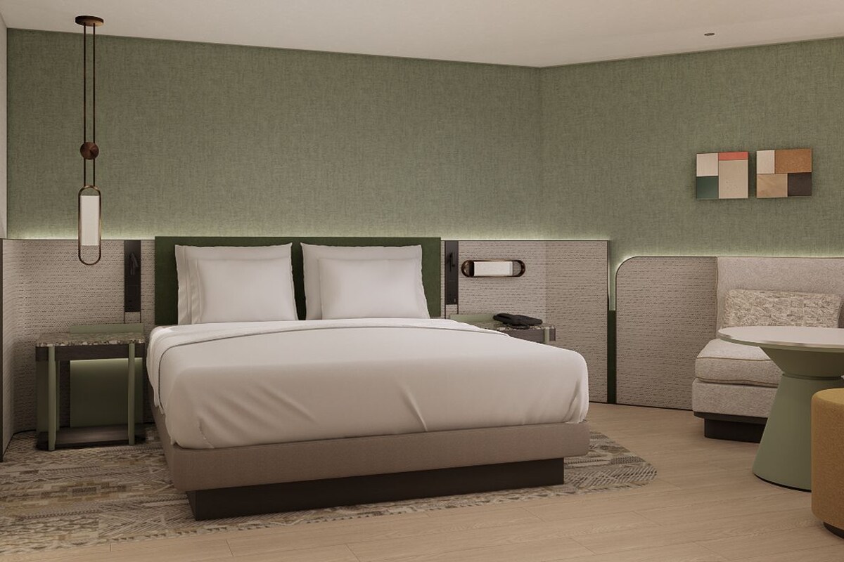 Room, 1 King Bed with Sofa bed, River View (Guest)
